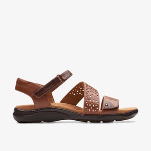 Kitly Way Tan Leder Sandalen