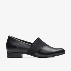 Juliet Gem schwarze Lederschuhe