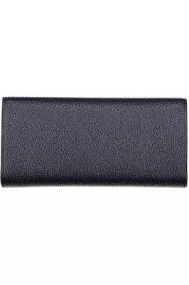 Th Wallet Geprägtes Leder Marineblau