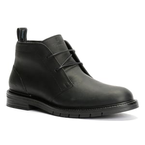 Tower London Armour Chukka Schnür-Lederstiefel für Herren in Schwarz