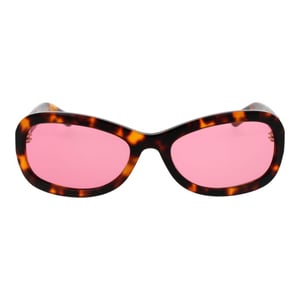 Ovale Sonnenbrille mit Logo-Detail