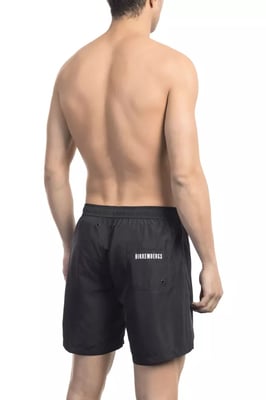 Schwimmshorts mit römischer Zahlen Grafik