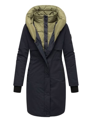Navahoo Damen Winterjacke Snowelf – Leicht & Warm mit Magnetverschluss