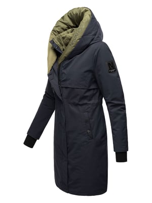 Navahoo Damen Winterjacke Snowelf – Leicht & Warm mit Magnetverschluss
