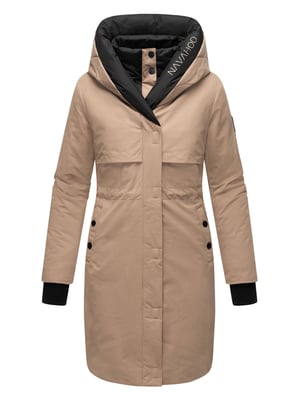 Navahoo Damen Winterjacke Snowelf – Leicht & Warm mit Magnetverschluss
