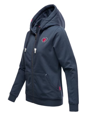 Navahoo Damen Sweatjacke Cremetörtchen – Kuschelig & Stylisch