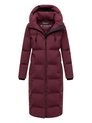 Marikoo Damen Winter Steppmantel Tikoraa mit abnehmbarer Kapuze
