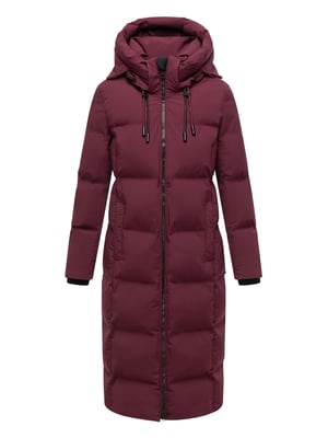 Marikoo Damen Winter Steppmantel Tikoraa mit abnehmbarer Kapuze