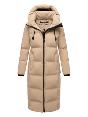 Marikoo Damen Winter Steppmantel Tikoraa mit abnehmbarer Kapuze