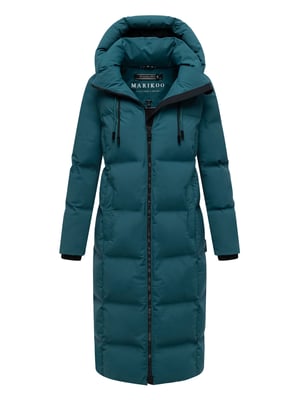 Marikoo Damen Winter Steppmantel Tikoraa mit abnehmbarer Kapuze