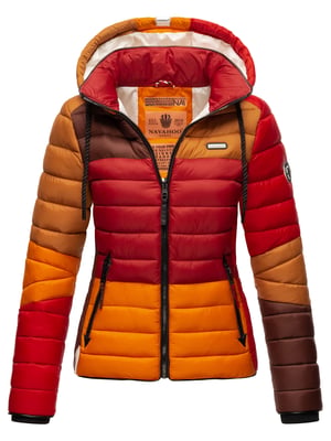 Navahoo Lulana Multikulti Damen Steppjacke – Leicht, farbenfroh & stylisch