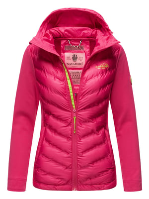 Navahoo Damen Steppjacke Nimm mich mit – Figurbetont, Stylisch & Bequem mit Kapuze