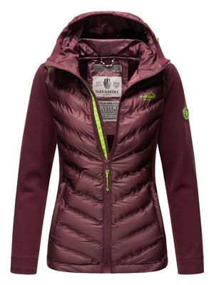 Navahoo Damen Steppjacke Nimm mich mit – Figurbetont, Stylisch & Bequem mit Kapuze