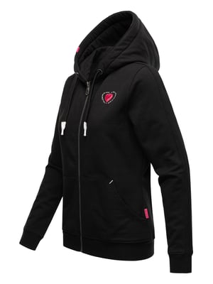 Navahoo Damen Sweatjacke Cremetörtchen – Kuschelig & Stylisch