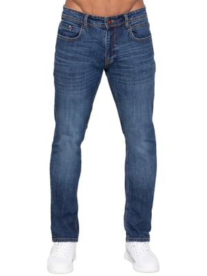 Enzo Milano | Herren Stretch Jeans mit Tapered Fit