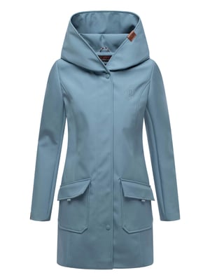 Marikoo Damen Softshelljacke – Mayleen, wasserabweisend mit Kapuze