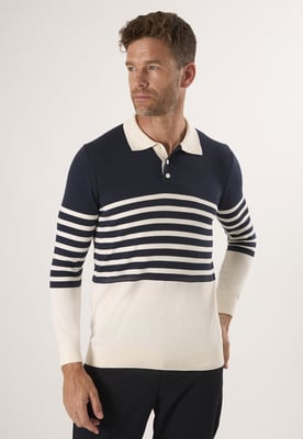 Pullover Strickpullover Mit Polokragen
