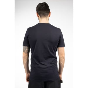 Caterpillar Essentials Kurzarm Baumwollhemd für Herren Blau