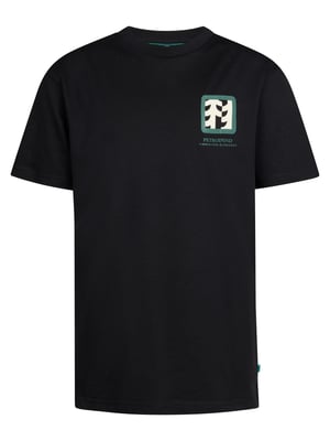 Petrol Industries - Logo T-Shirt Rockies  Jungen -  Schwarz