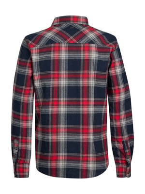Petrol Industries - Kariertes Hemd Tillamook Jungen - Rot
