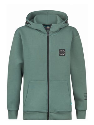 Petrol Industries - Hooded Zip Sweater Siskiyou  Jungen -  Grün