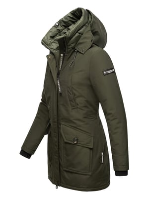 Navahoo Damen Winterjacke Blizzardstorm – Lang, Warm & Funktional