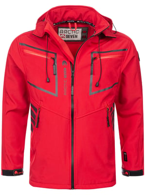 Arctic Seven Herren Softshell Jacke Rot