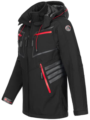 Arctic Seven Herren Softshell Jacke Schwarz