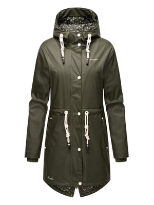 Navahoo Damen Regenjacke Flower of Ocean – Stylisch & Wasserdicht