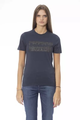Kurzarm T-Shirt mit Rundhalsausschnitt