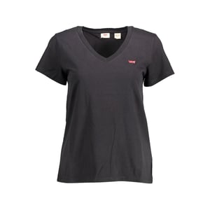 V-Ausschnitt Kurzarmshirt