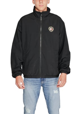 Jungen Klassische Pufferjacke Schwarz