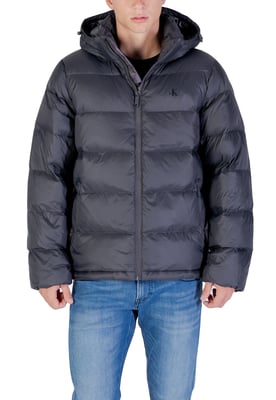 Kapuze Puffer Zip-Jacke