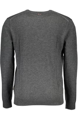 Merinowoll-Pullover mit Rundhalsausschnitt