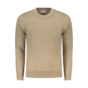 Wollstrick-Pullover mit Rundhalsausschnitt