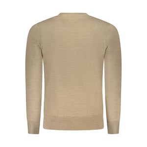 Wollstrick-Pullover mit Rundhalsausschnitt