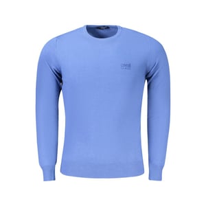 Rundhalspullover Hellblau