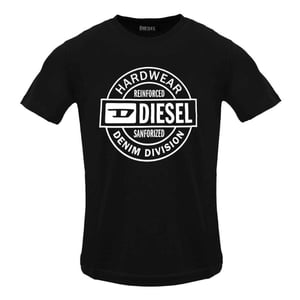 Diesel - "Hardware" T-Shirt für Herren (Kaviar-Schwarz)
