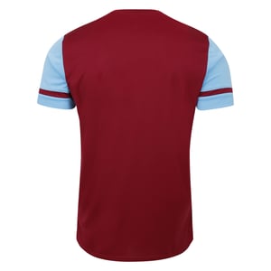 Umbro - "Cavelle" T-Shirt für Herren (Weinrot/Himmelblau)