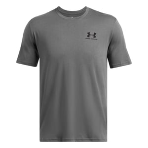 Under Armour - "Sportstyle" T-Shirt für Herren kurzärmlig (Burgfelsengrau/Schwarz)