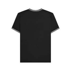 Lambretta - T-Shirt für Herren, Ringer-Stil (Schwarz)