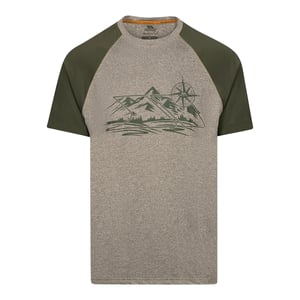 Trespass - "Fullmer" T-Shirt für Herren (Feuchtgebiet meliert)