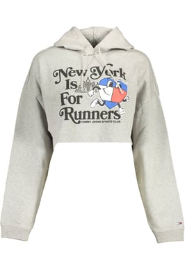 Cropped Hoodie New York ist für Läufer