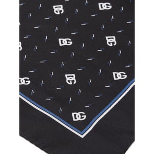 Seidenschal mit Logo-Muster