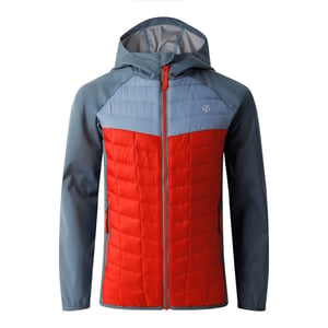 Dare 2B - "Explore II" Hybridjacke für Kinder (Bleigrau/Sturmwetter/Sevilla Blau)