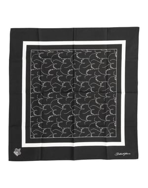 Blumenmuster-Taschentuch