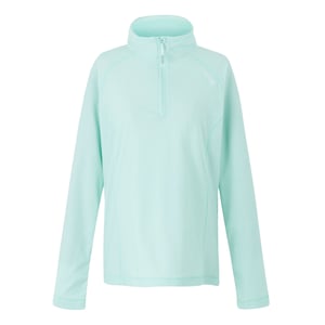 Regatta Great Outdoors Damen Fleece-Top Montes mit 1/4-Reißverschluss (Eisiges Morgenblau/Weiß)