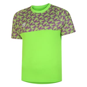 Umbro - Kinder Torwarttrikot "Flux", kurzärmlig (Gecko-Grün/Purpur Kaktus)