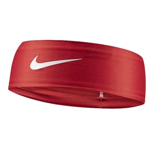 Nike Dri-FIT Stirnband (Rot/Weiß)