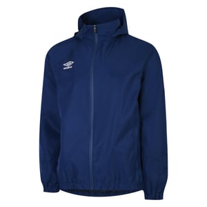 Umbro - "Total Training" Jacke, wasserfest für Kinder (Marine/Weiß)